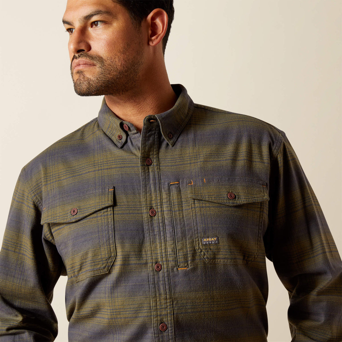 Rebar Flannel DuraStretch Work Shirt - Ariat Premium