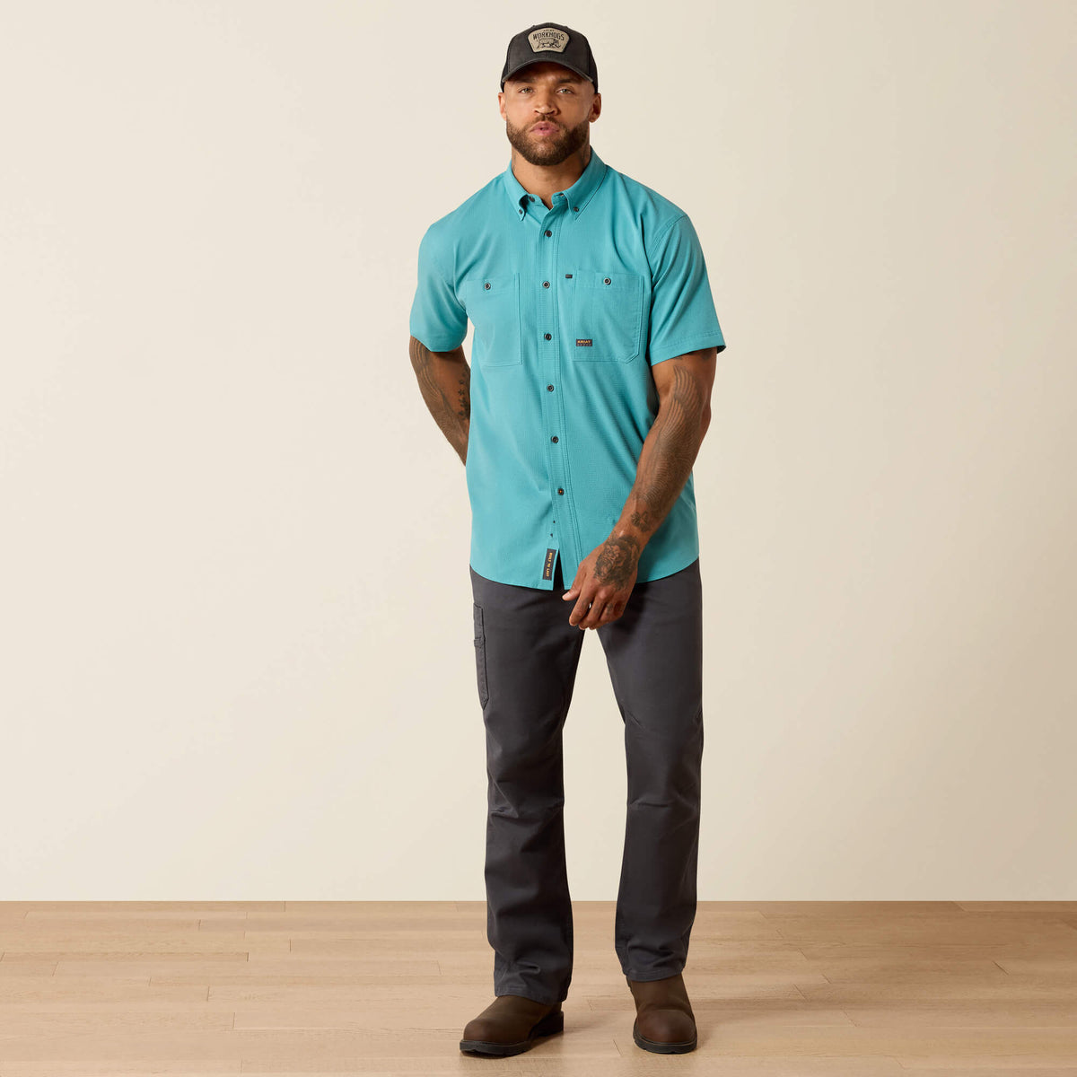 Rebar Made Tough 360 Airflow Work Shirt - Ariat Top Pick