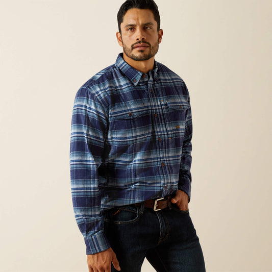Rebar Flannel DuraStretch Work Shirt - Ariat Essential