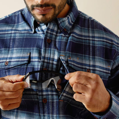Rebar Flannel DuraStretch Work Shirt - Ariat Essential