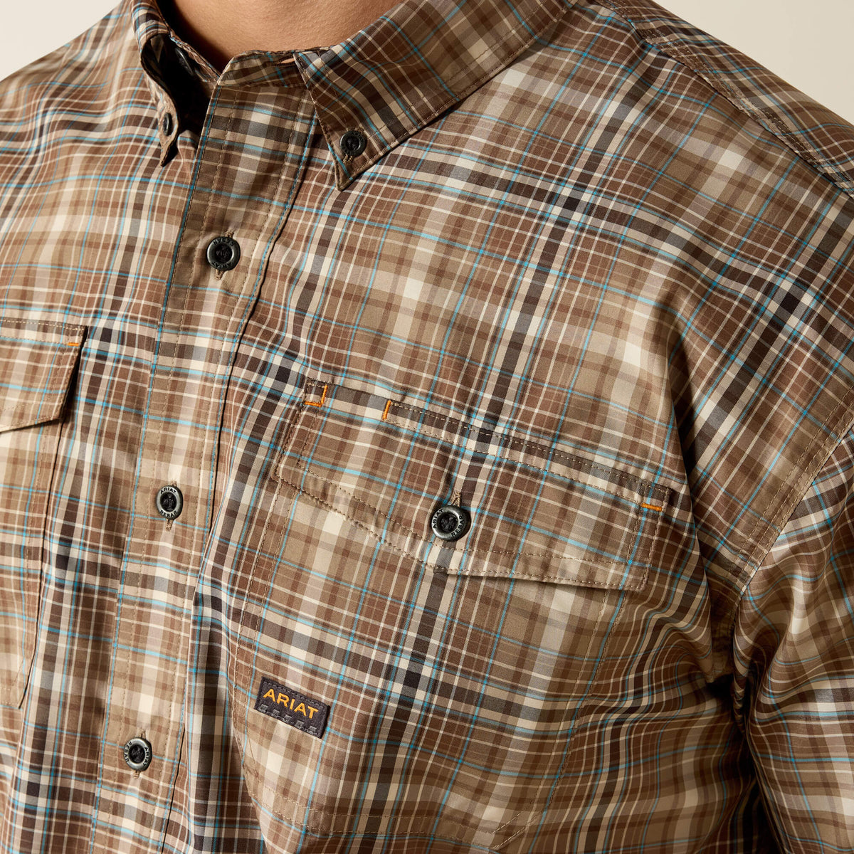 Rebar Made Tough VentTEK DuraStretch Work Shirt - Ariat Great Value