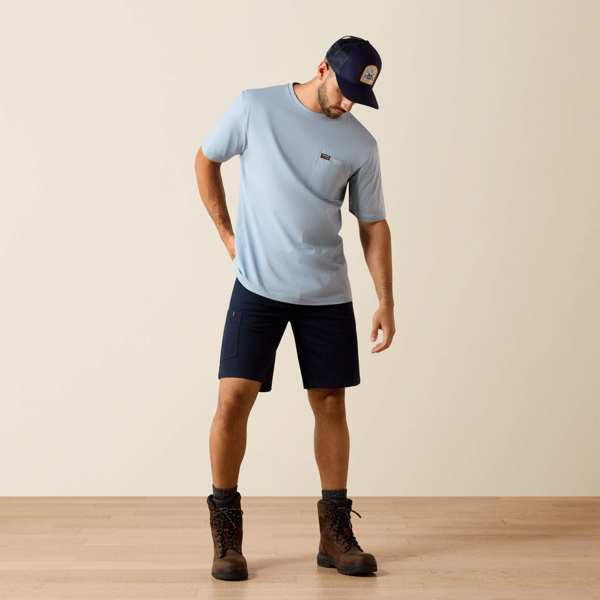 Rebar Cotton Strong Skull T-Shirt - Ariat Everyday