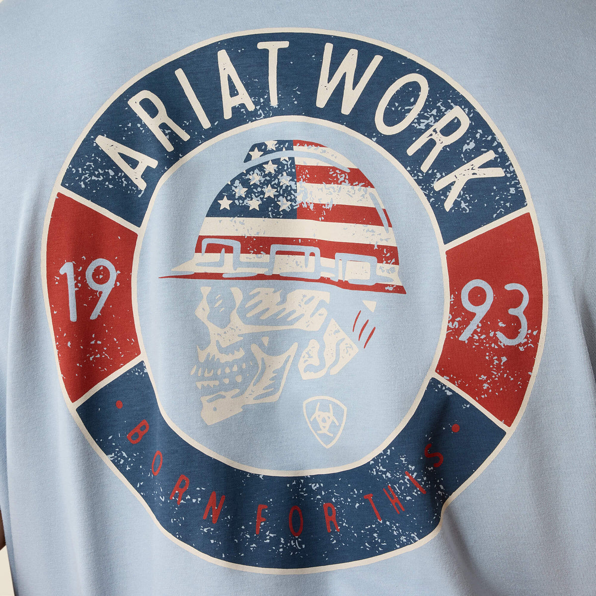 Rebar Cotton Strong Skull T-Shirt - Ariat Everyday