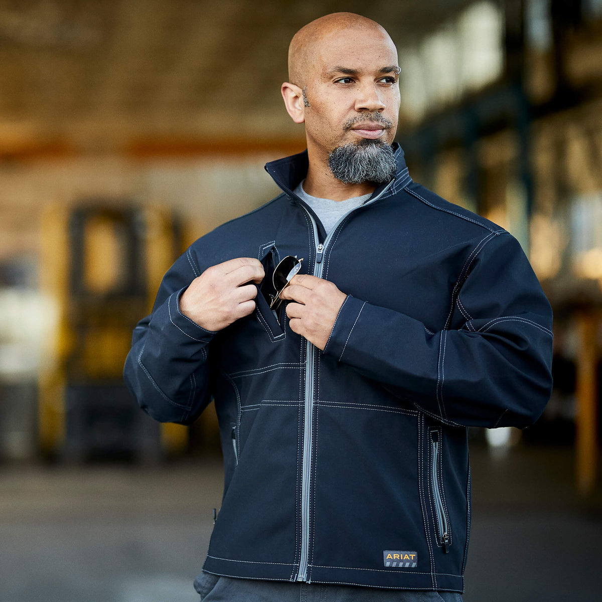 Rebar Stretch Canvas Softshell Jacket - Ariat Premium