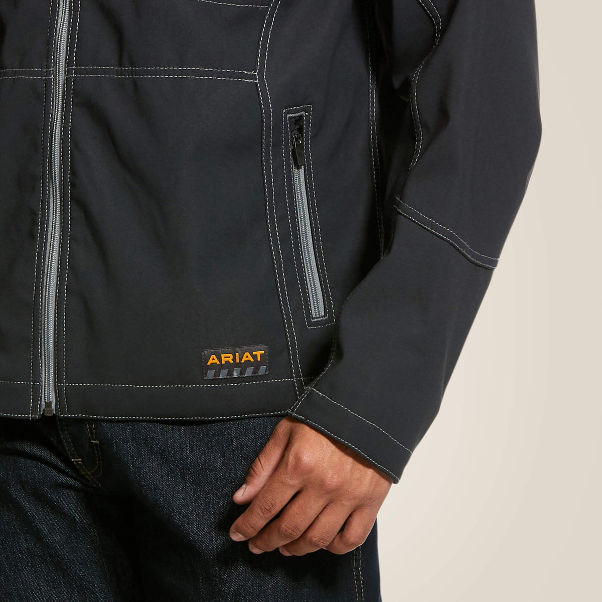 Rebar Stretch Canvas Softshell Jacket - Ariat Premium