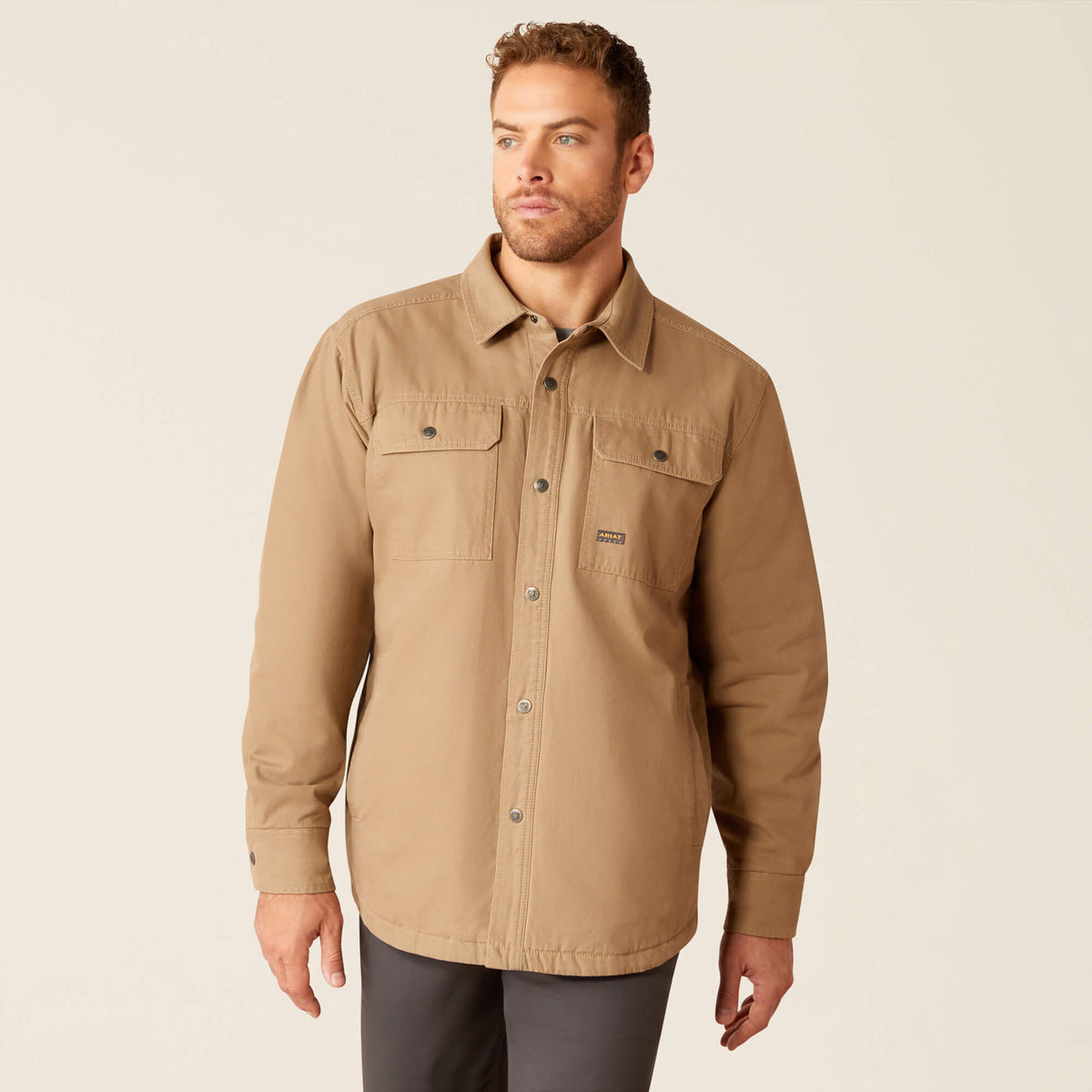 Rebar Canvas Shirt Jacket - Ariat Trending
