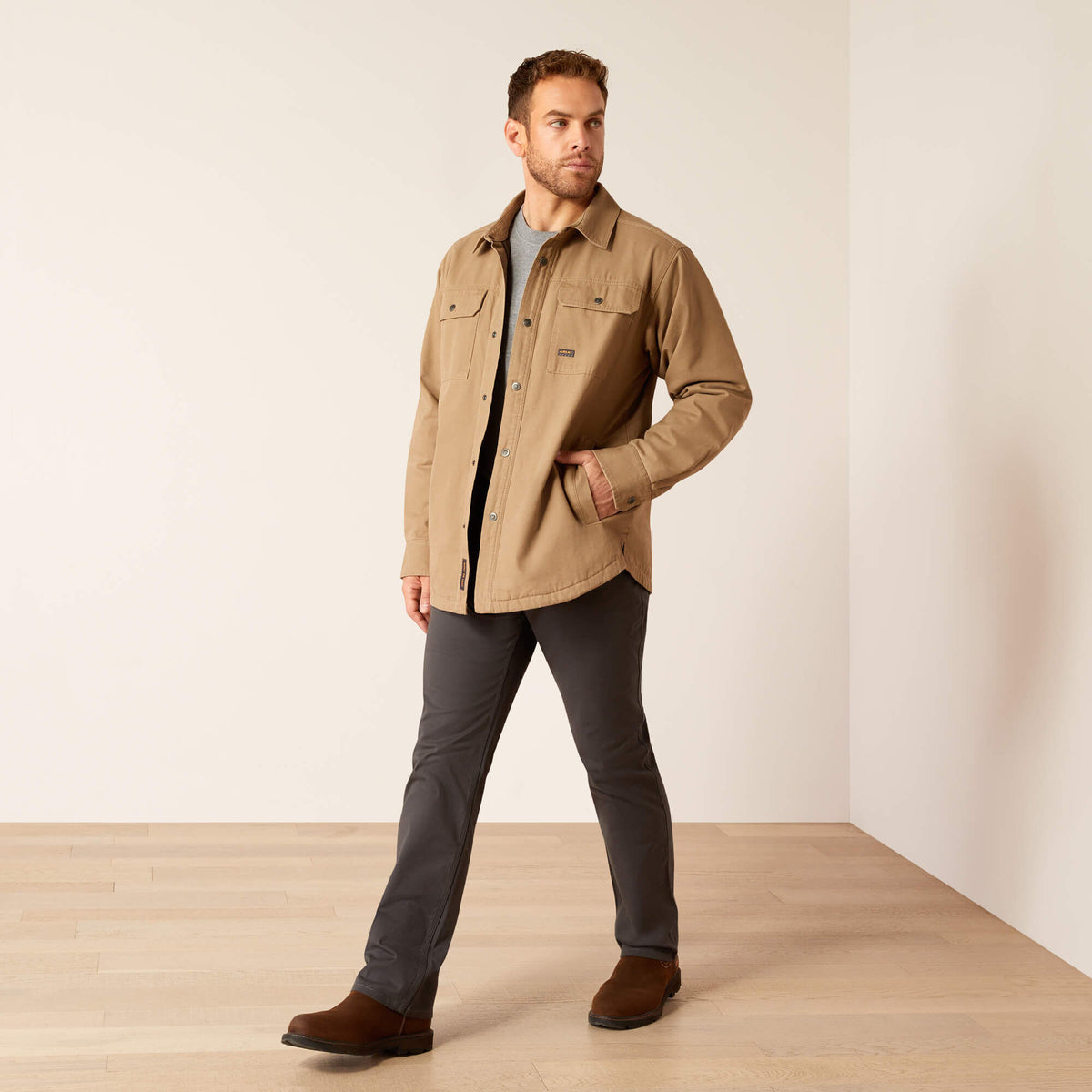 Rebar Canvas Shirt Jacket - Ariat Trending