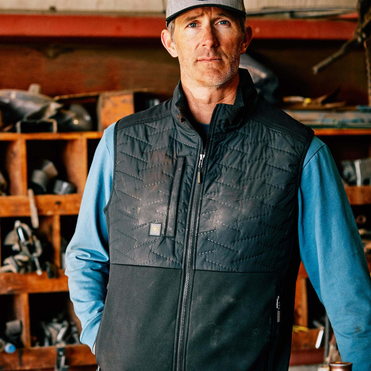 Rebar Cloud 9 Insulated Vest - Ariat Featured