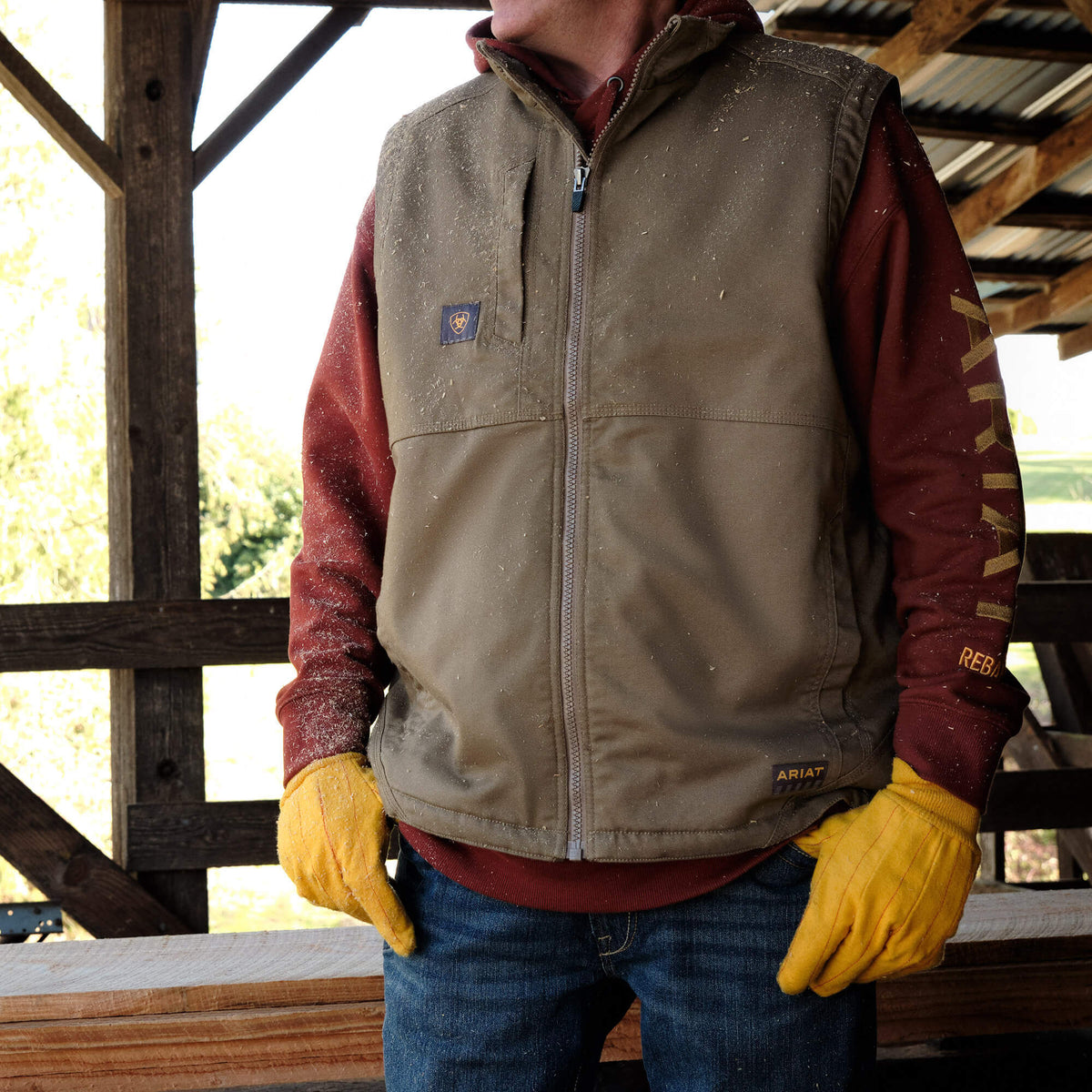Rebar DuraCanvas Vest - Ariat Best Price