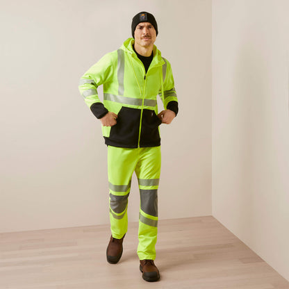 Rebar WorkTek Hi-Vis Full Zip Hoodie - Ariat Essential