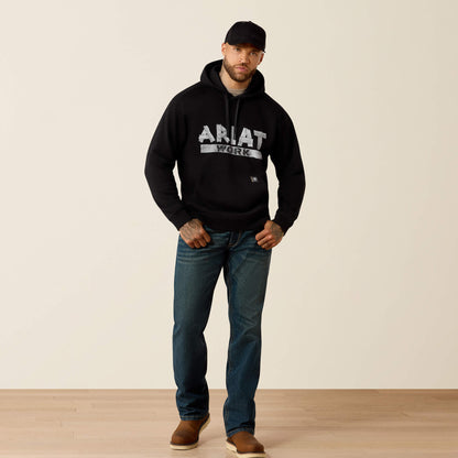 Rebar Lightweight Duct Logo Hoodie - Ariat Sale