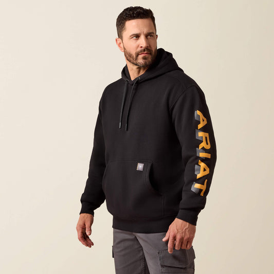 Rebar Lightweight Logo Hoodie - Ariat Hot Sale