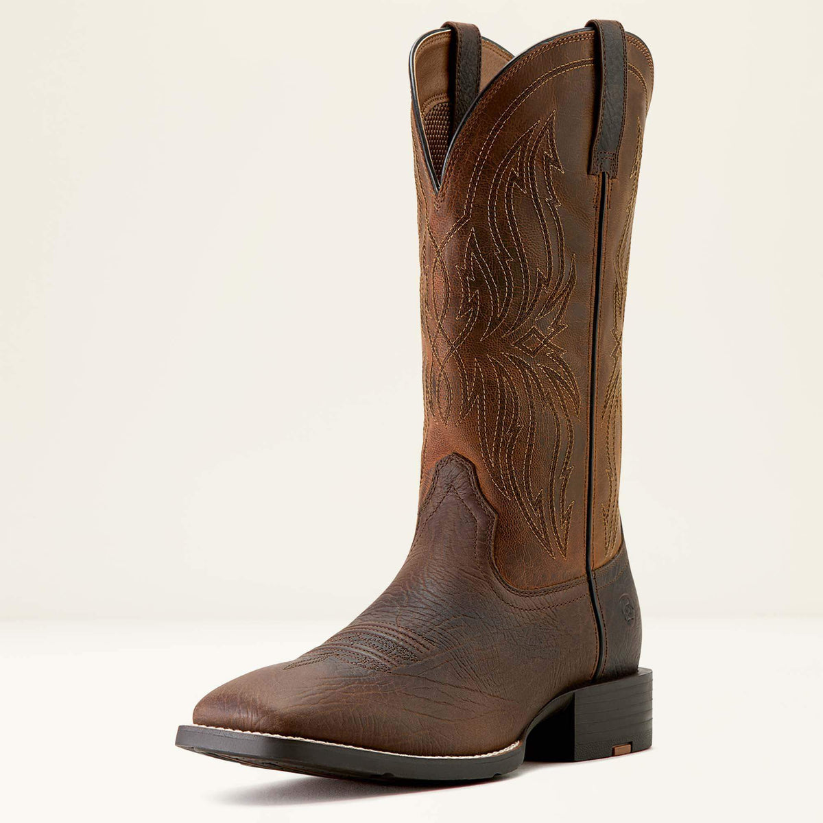 Sport Rustler Wide Square Toe Cowboy Boot - Ariat Value