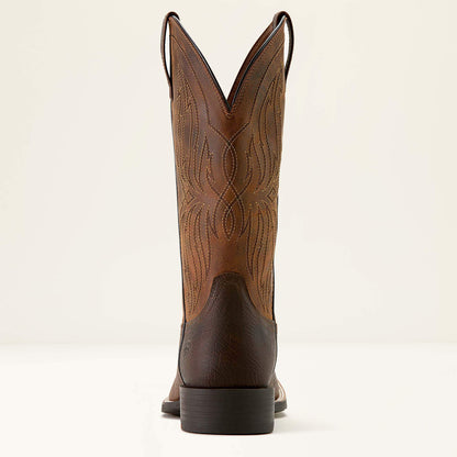 Sport Rustler Wide Square Toe Cowboy Boot - Ariat Value