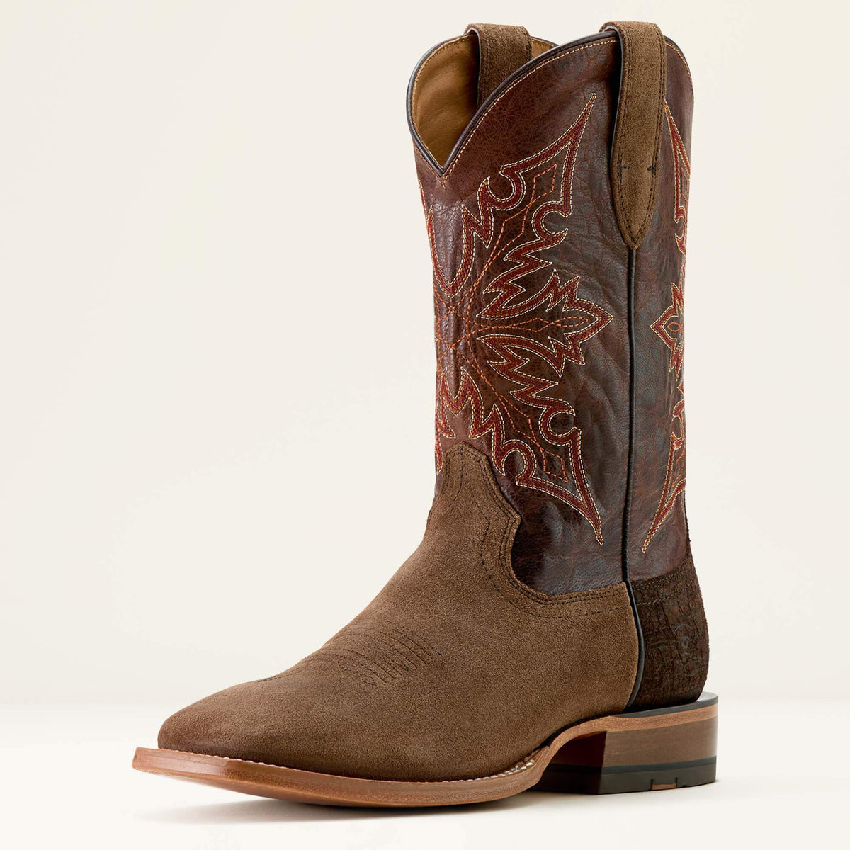 Circuit Gritty Wide Square Toe Cowboy Boot - Ariat Top Pick