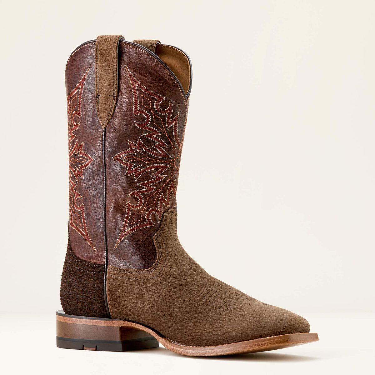 Circuit Gritty Wide Square Toe Cowboy Boot - Ariat Top Pick