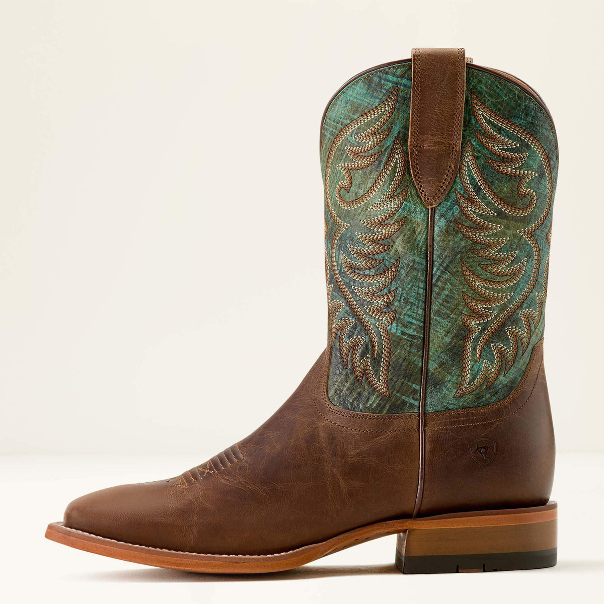 Wiley Wide Square Toe Cowboy Boot - Ariat Classic