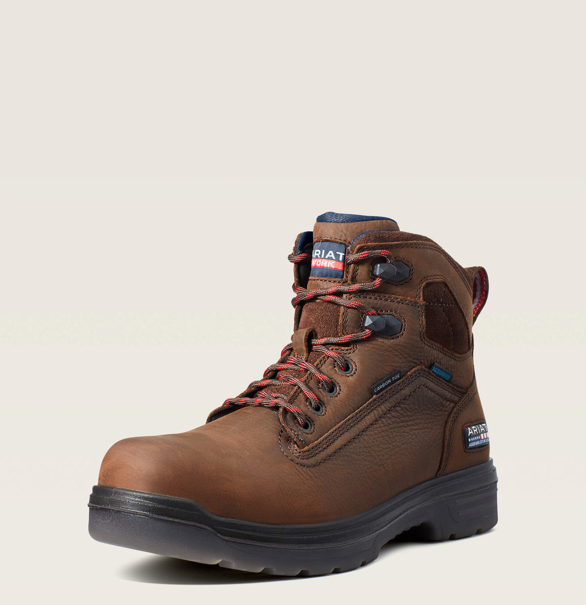 Turbo 6" USA Assembled Waterproof Carbon Toe Work Boot - Ariat New