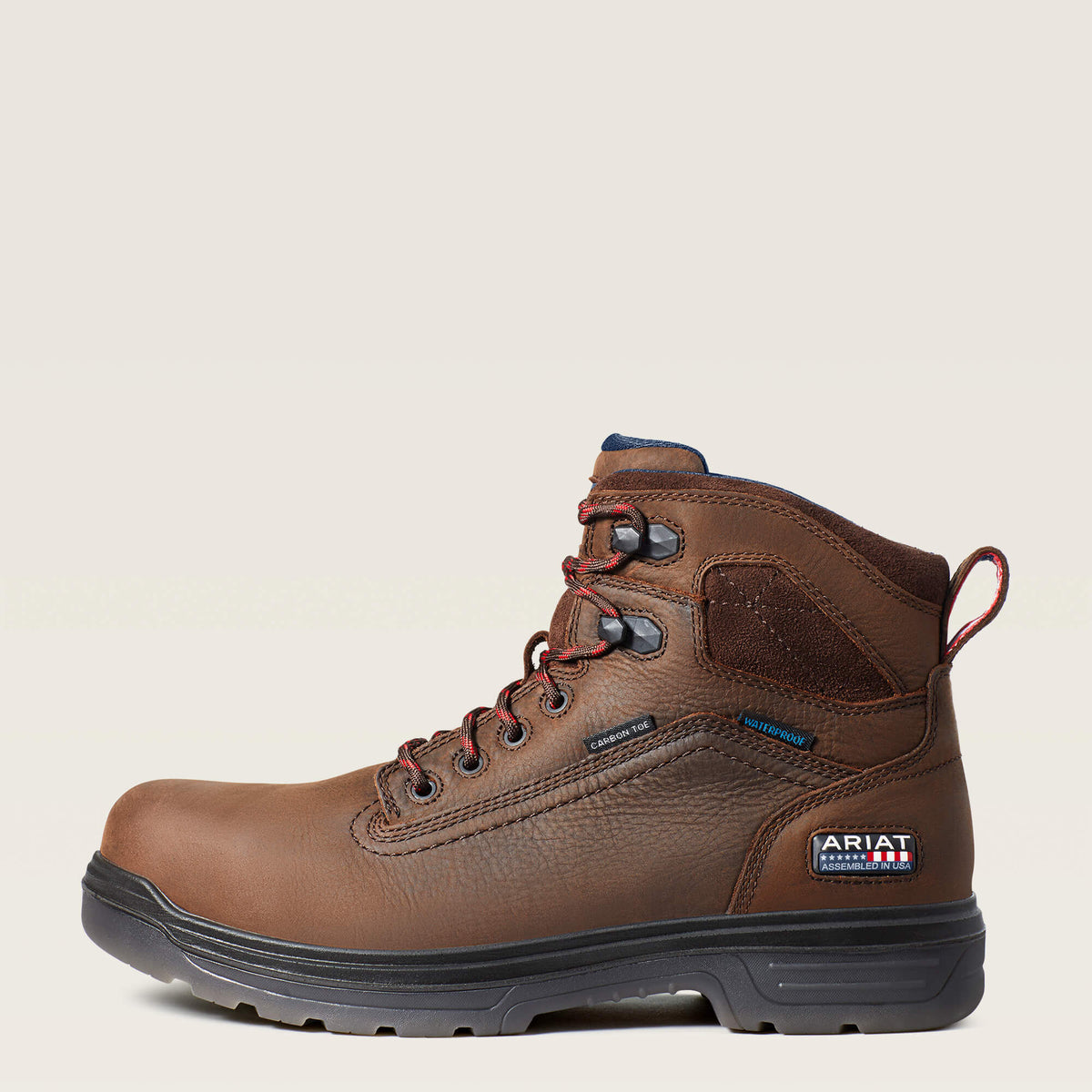 Turbo 6" USA Assembled Waterproof Carbon Toe Work Boot - Ariat New