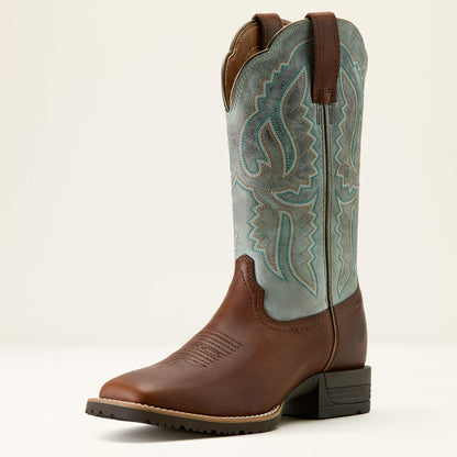 Hybrid Ranchwork Wide Square Toe Western Boot - Ariat Best Price