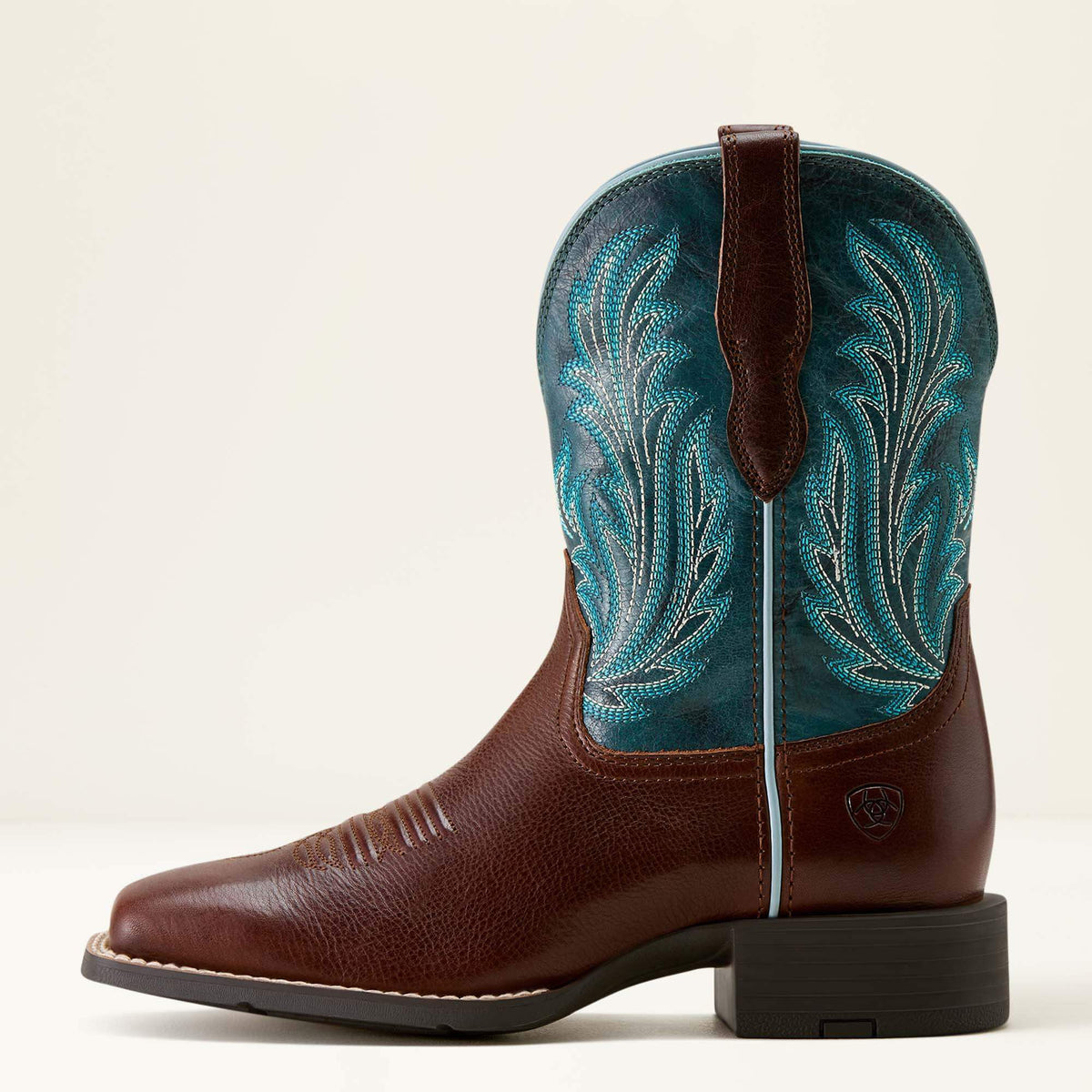 Round Up Filly Wide Square Toe Western Boot - Ariat Best Seller