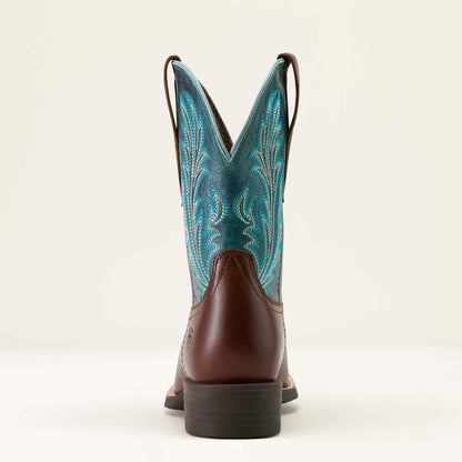Round Up Filly Wide Square Toe Western Boot - Ariat Best Seller