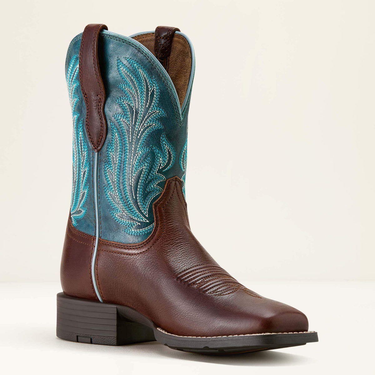 Round Up Filly Wide Square Toe Western Boot - Ariat Best Seller