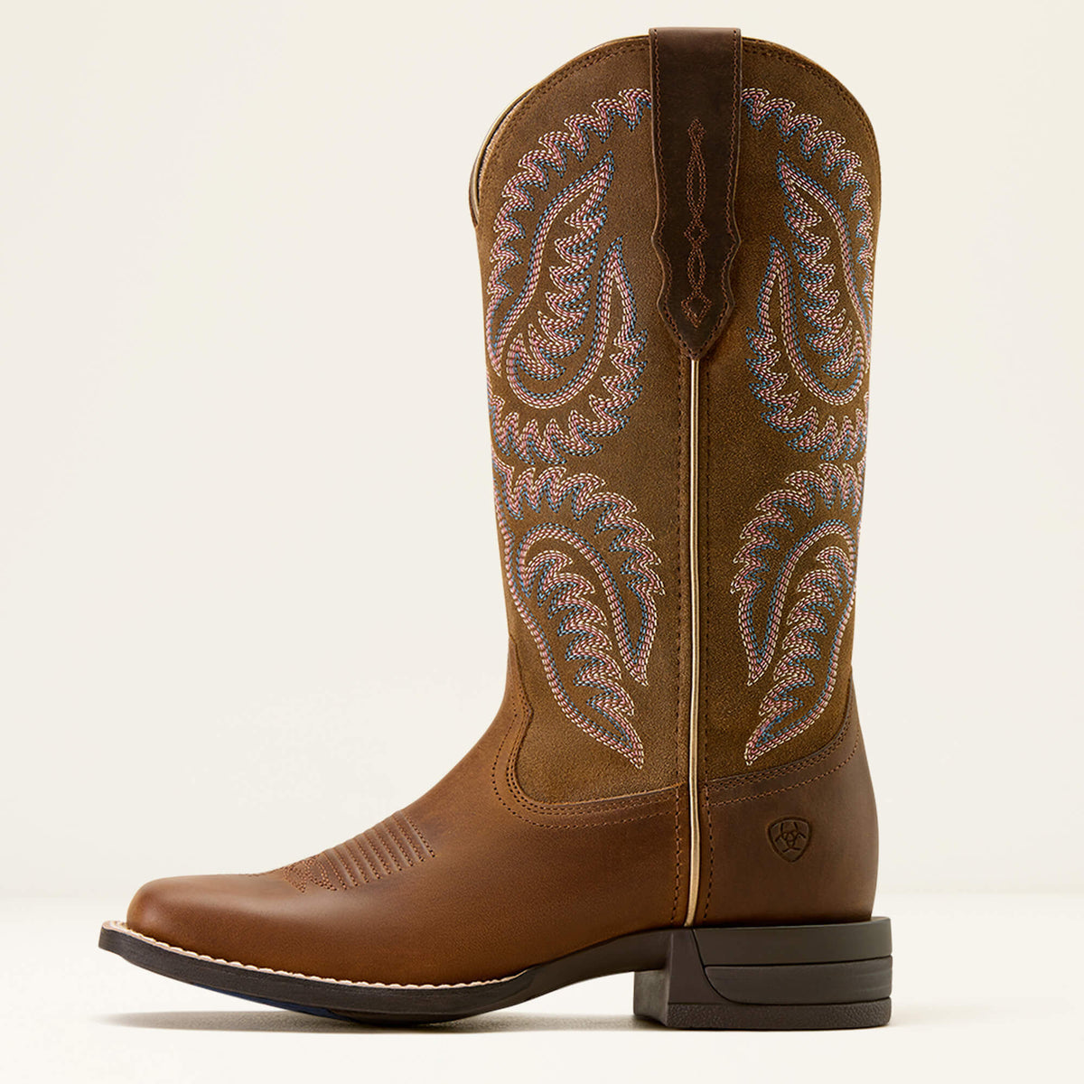 Cattle Caite Wide Square Toe Western Boot - Ariat Customer Favorite