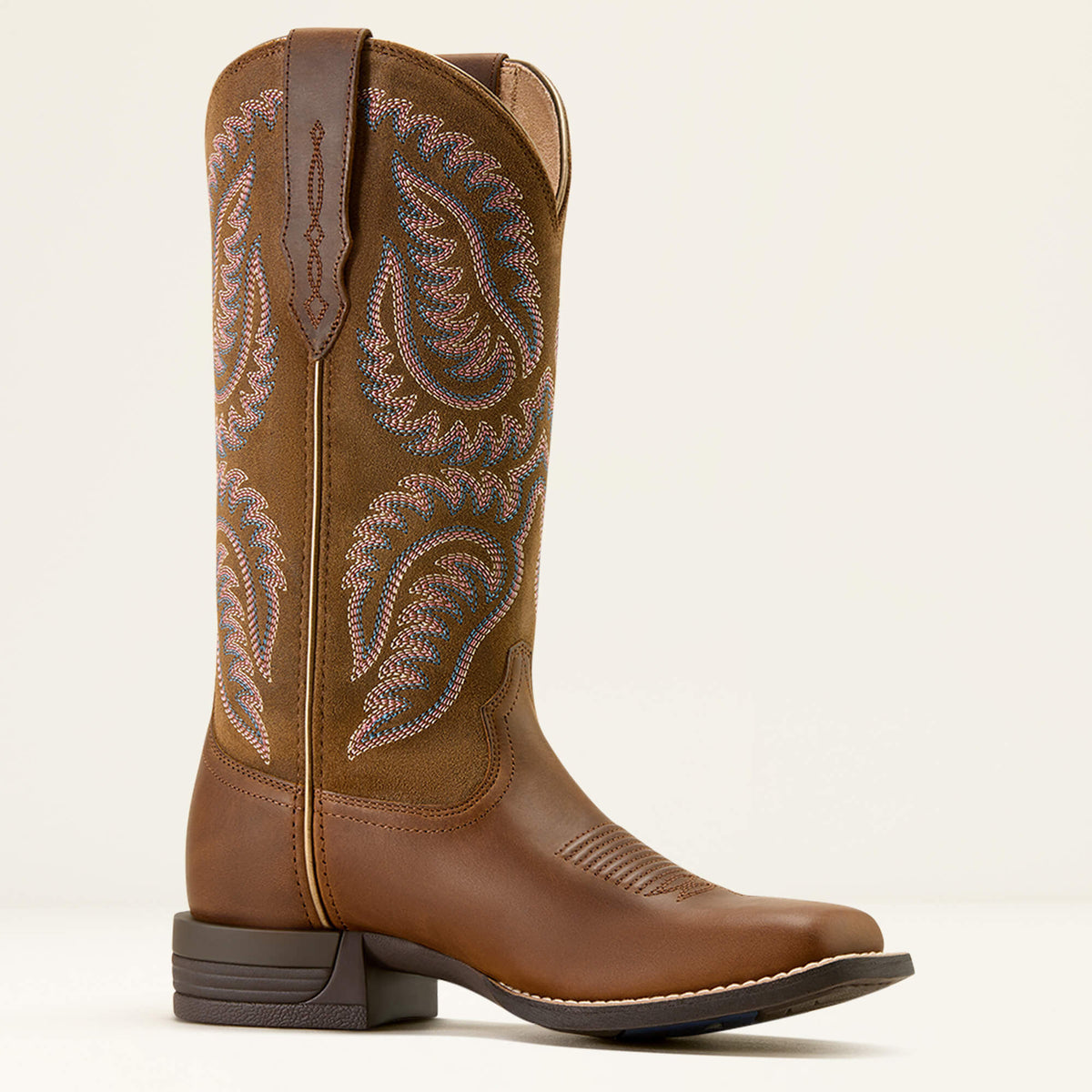 Cattle Caite Wide Square Toe Western Boot - Ariat Customer Favorite