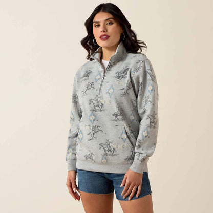 Sapphire 1/2 Zip Sweatshirt - Ariat Best Seller
