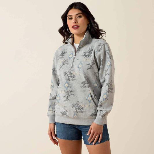 Sapphire 1/2 Zip Sweatshirt - Ariat Best Seller