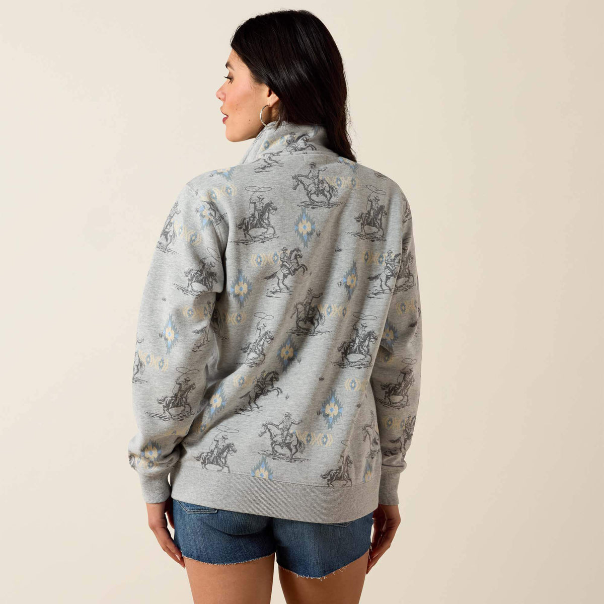 Sapphire 1/2 Zip Sweatshirt - Ariat Best Seller