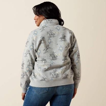 Sapphire 1/2 Zip Sweatshirt - Ariat Best Seller