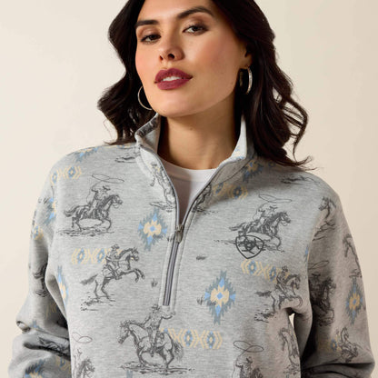 Sapphire 1/2 Zip Sweatshirt - Ariat Best Seller