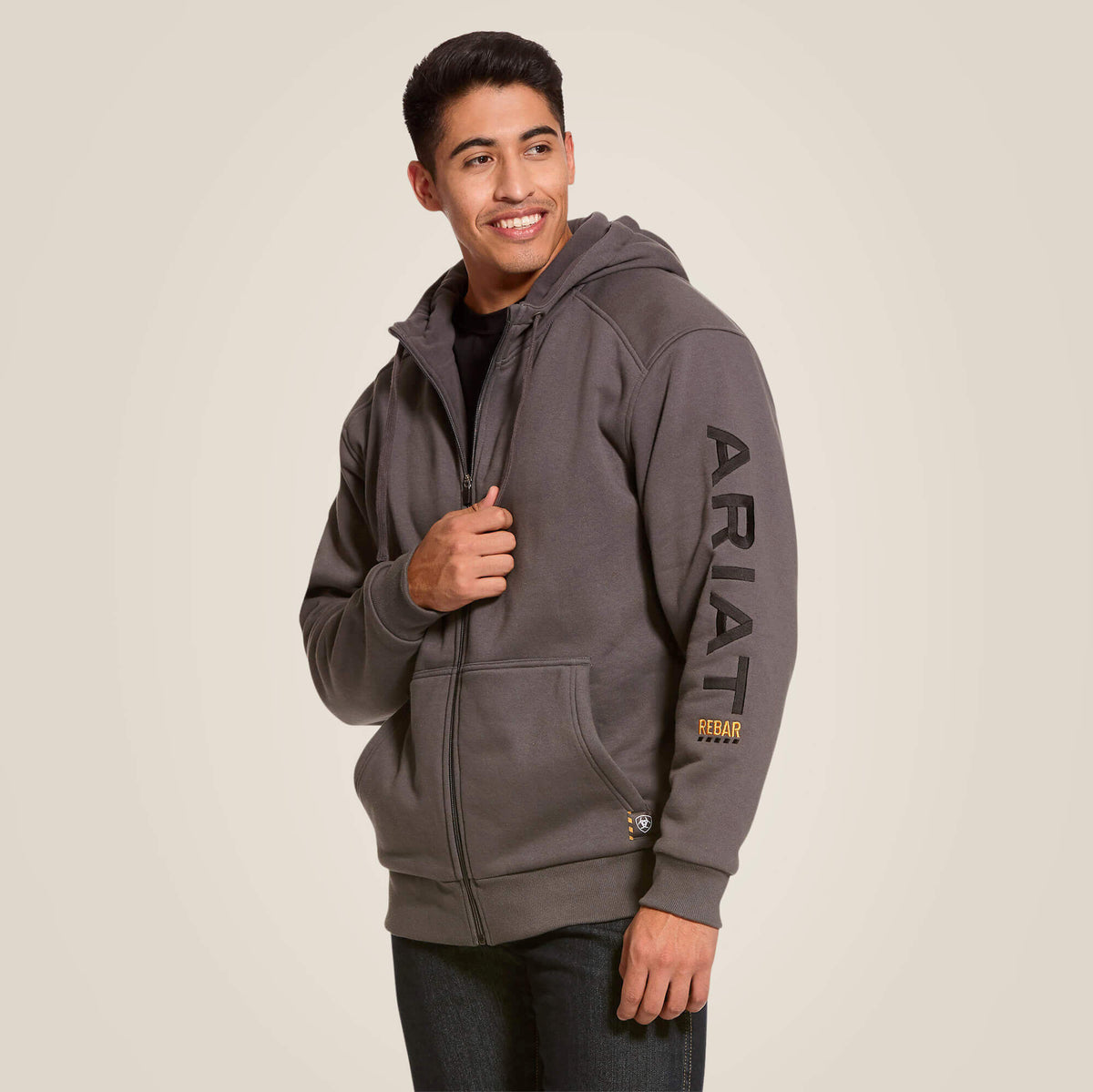 Rebar All-Weather Full Zip Hoodie - Ariat Premium