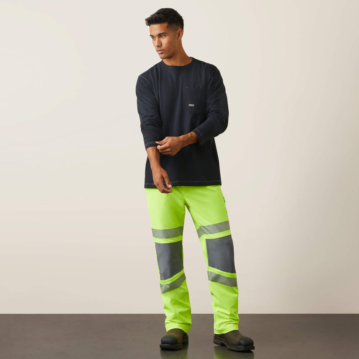 Rebar Hi-Vis Pull-On DuraStretch Straight Leg Pants - Ariat Exclusive