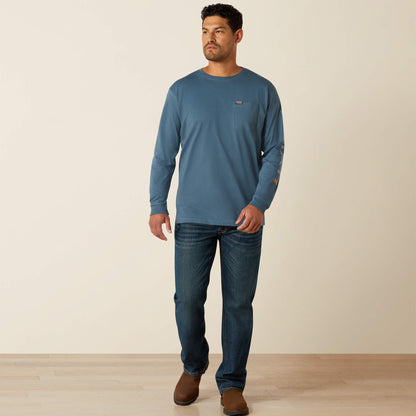 Rebar Cotton Strong Standard Logo Pocket T-Shirt - Ariat Value