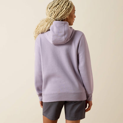 Rebar Lightweight Logo 1/2 Zip Hoodie - Ariat Recommended