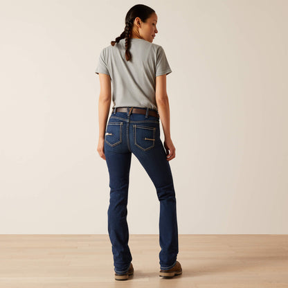 Rebar PR DuraStretch Riveter Double Front Straight Jean - Ariat Signature