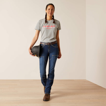 Rebar PR DuraStretch Riveter Double Front Straight Jean - Ariat Signature