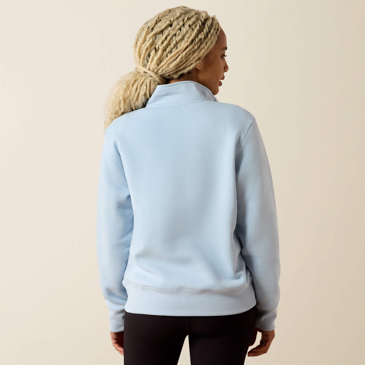 Rebar Lightweight Mock 1/2 Zip Sweatshirt - Ariat Recommended