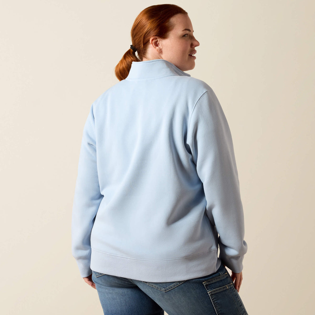 Rebar Lightweight Mock 1/2 Zip Sweatshirt - Ariat Recommended