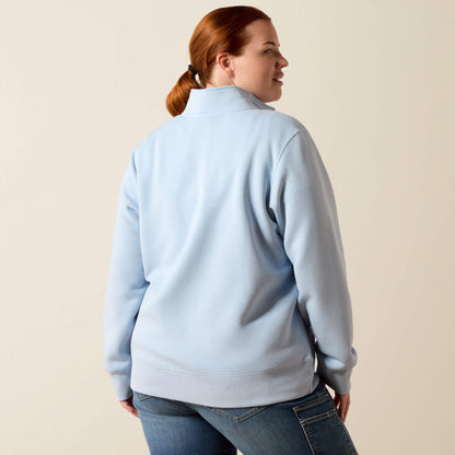 Rebar Lightweight Mock 1/2 Zip Sweatshirt - Ariat Recommended
