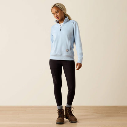 Rebar Lightweight Mock 1/2 Zip Sweatshirt - Ariat Recommended