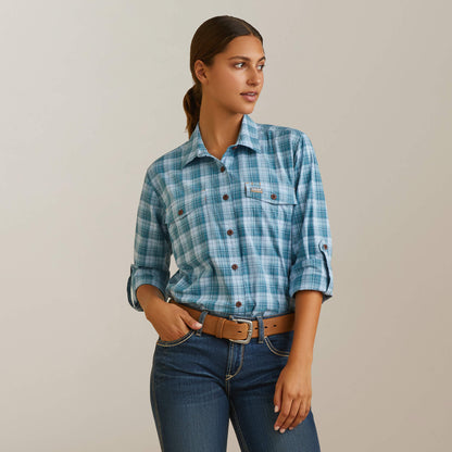 Rebar Made Tough DuraStretch Work Shirt - Ariat Discount