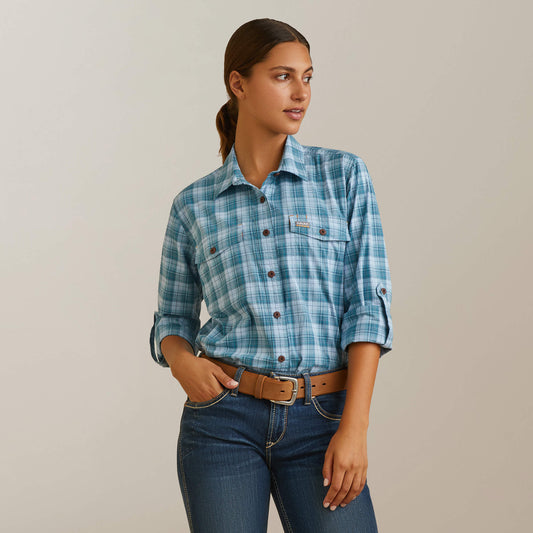 Rebar Made Tough DuraStretch Work Shirt - Ariat Discount