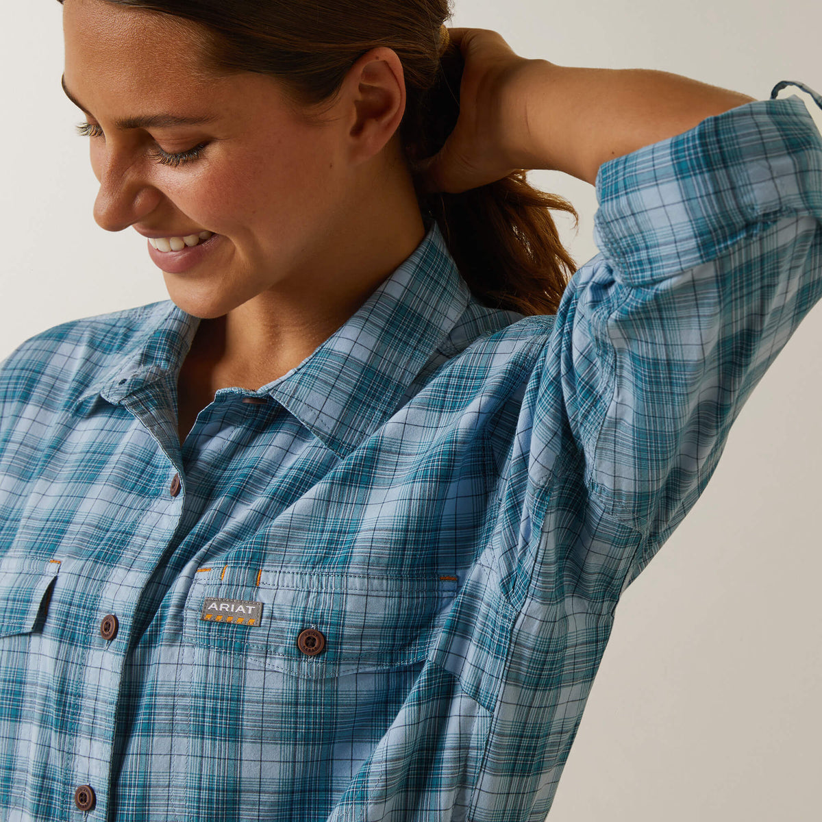 Rebar Made Tough DuraStretch Work Shirt - Ariat Discount