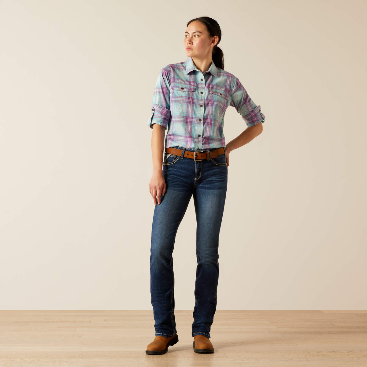 Rebar Made Tough DuraStretch Work Shirt - Ariat Quality