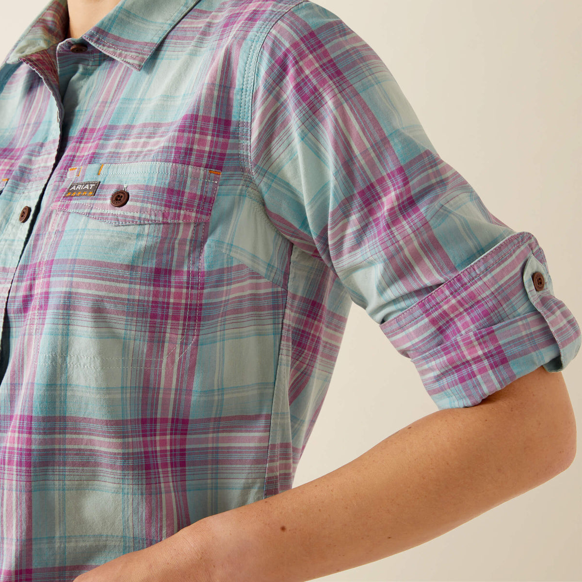 Rebar Made Tough DuraStretch Work Shirt - Ariat Quality