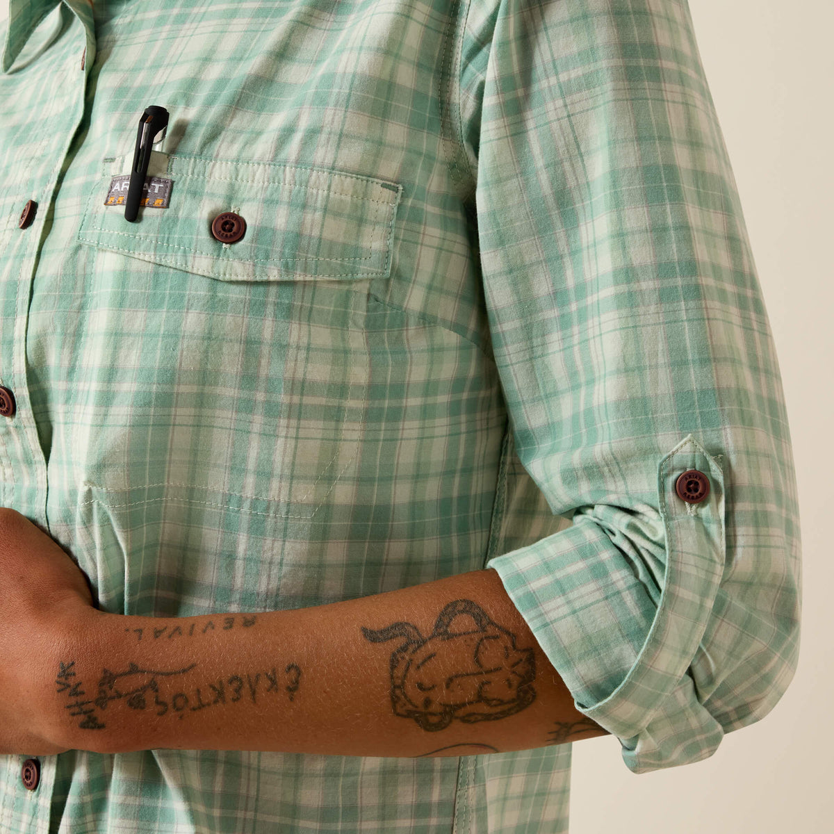 Rebar Made Tough DuraStretch Work Shirt - Ariat Smart Buy